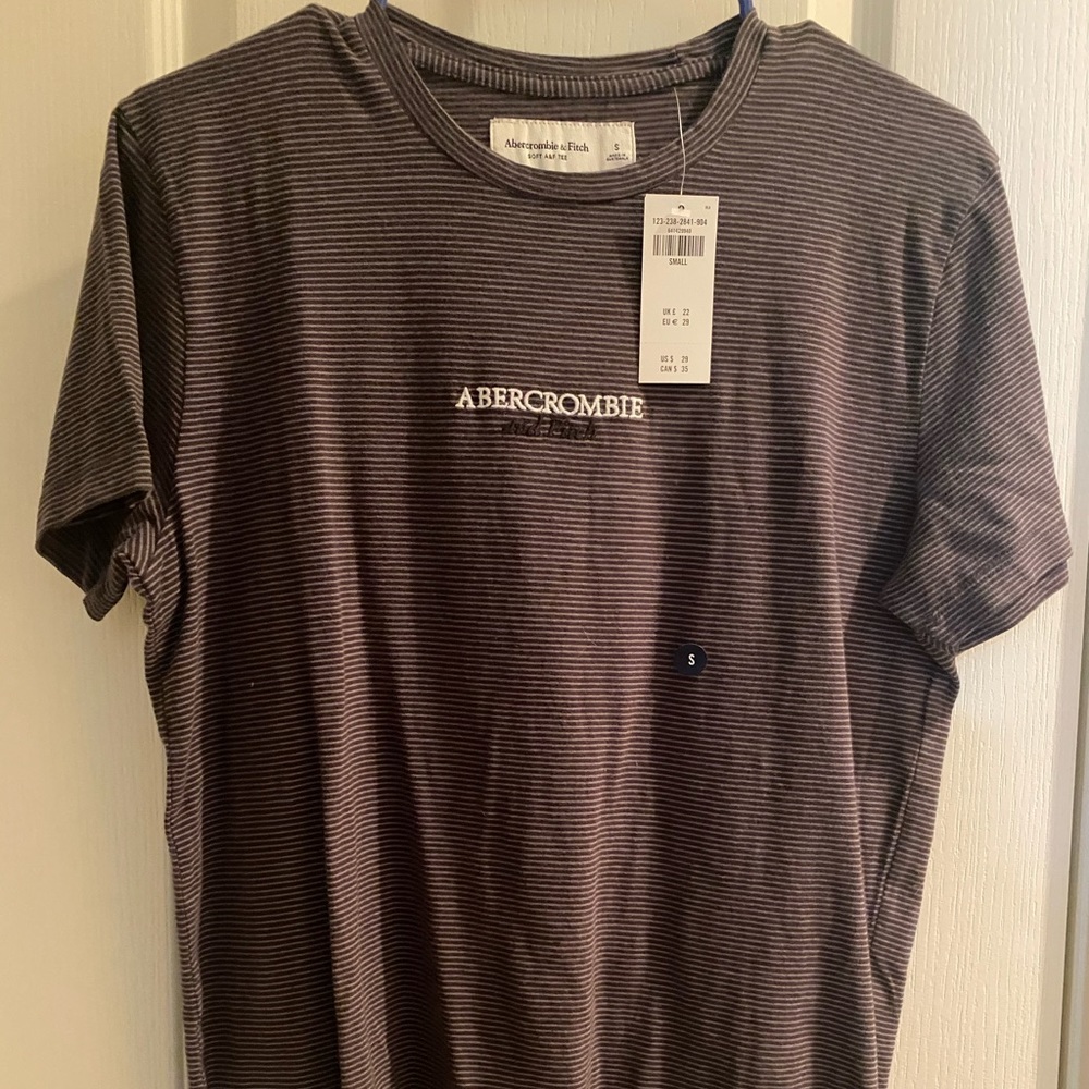 Abercrombie & Fitch Men’s Embroidered Logo Tee